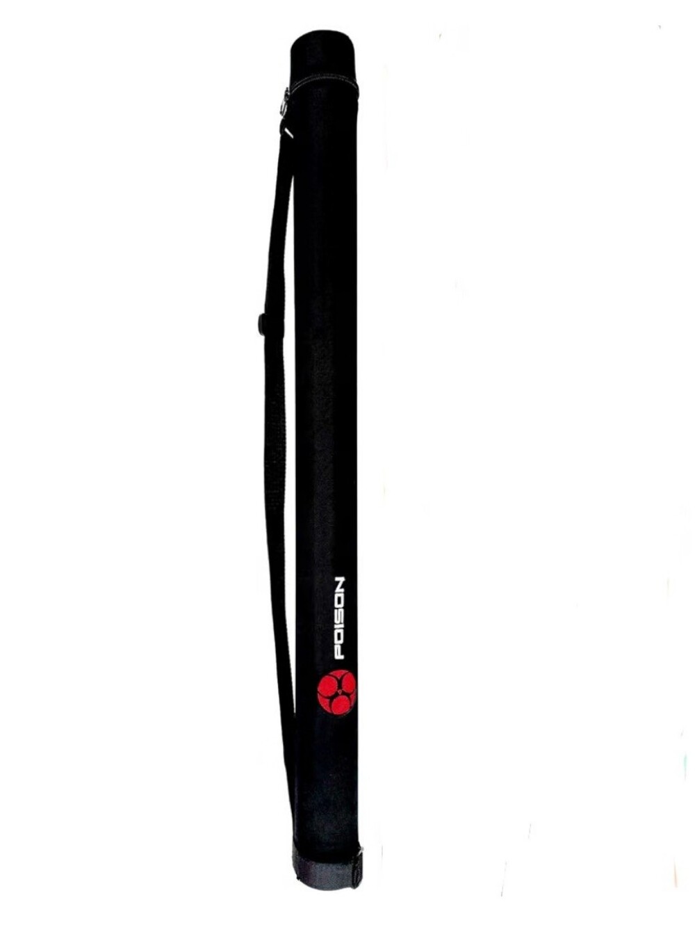Poison by Predator 1x1 Hard Tube Pool Cue Case for 1 Butt & 1 Shaft Black